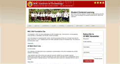 Desktop Screenshot of msc.edu.ph