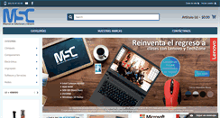 Desktop Screenshot of msc.mx